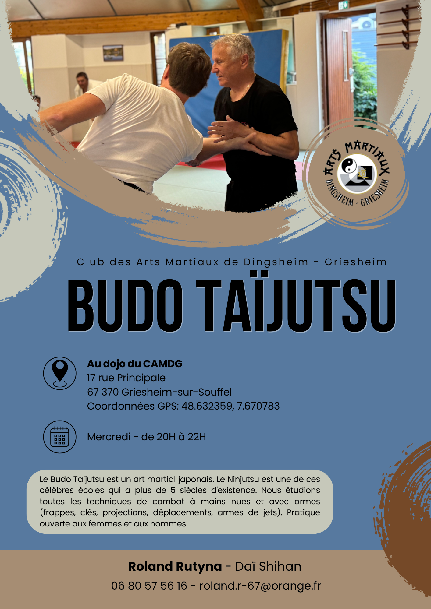 Affiche Budo Taijutsu